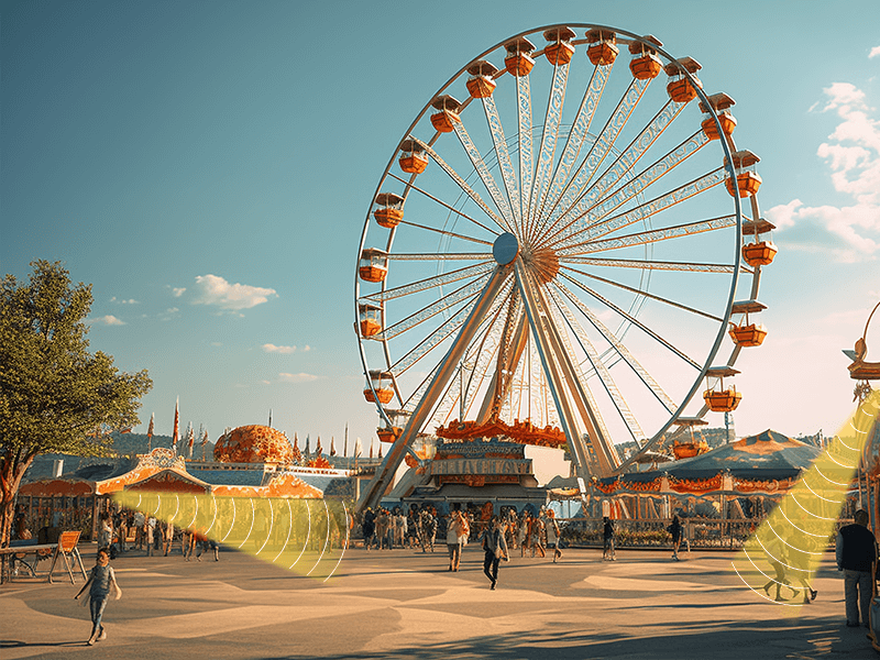 游樂場定向音箱