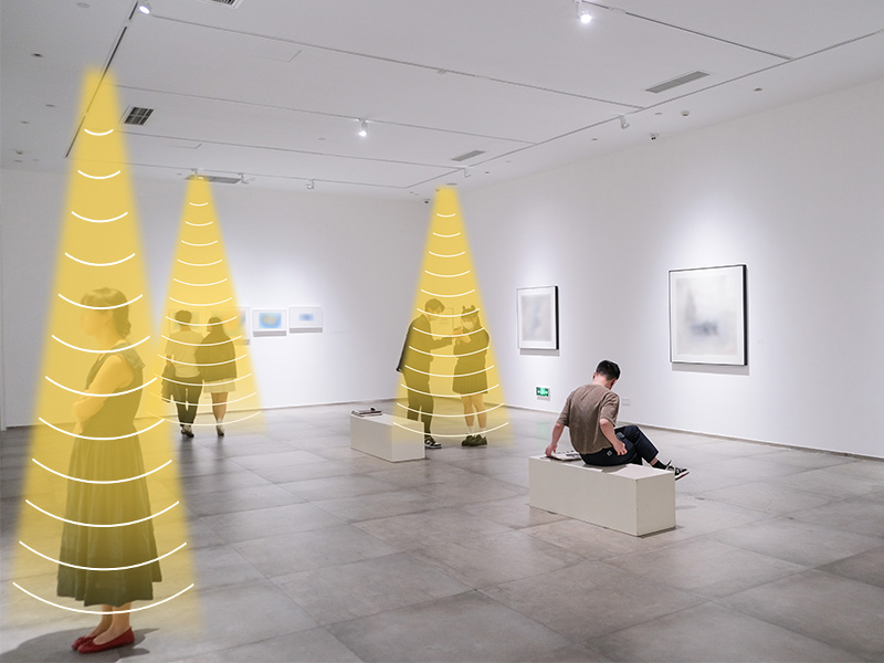 展覽展示行業使用定向音箱