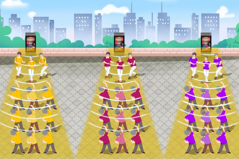 廣場舞定向音響