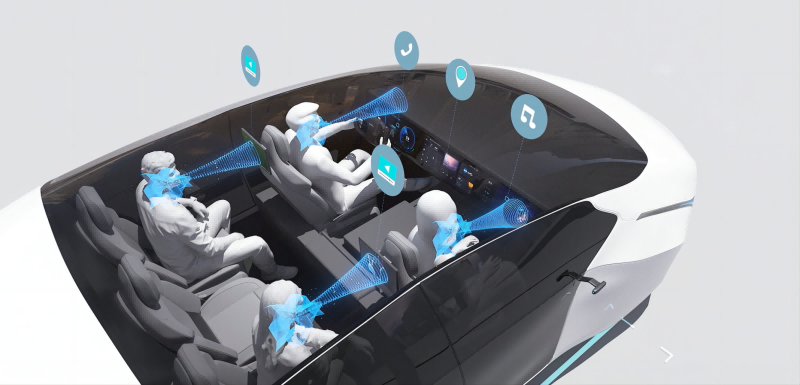 汽車(chē)獨(dú)立音區(qū)音響系統(tǒng)實(shí)現(xiàn)車(chē)內(nèi)定向音頻分區(qū)