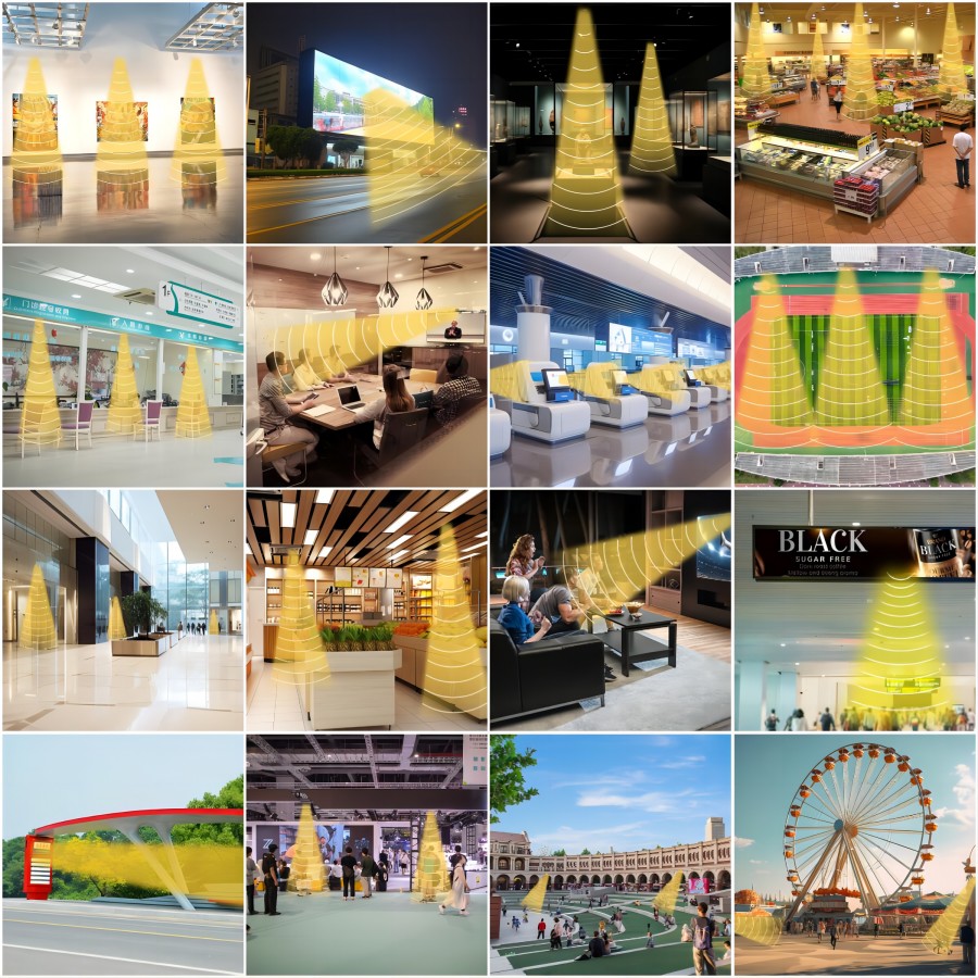 定向喇叭(定向揚聲器)部分應用場景匯總