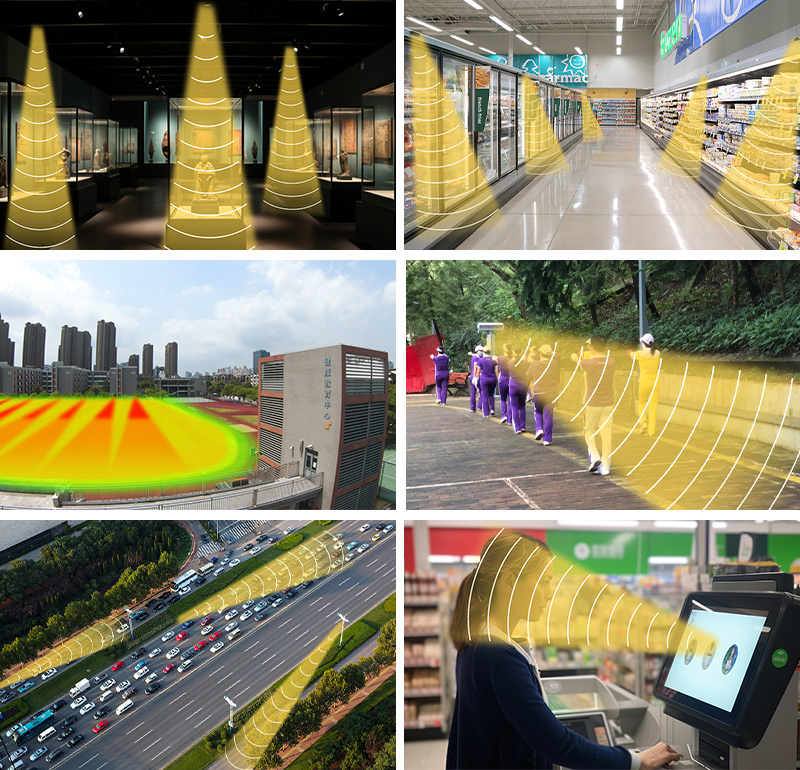 清聽聲學定向喇叭支持多場景應用