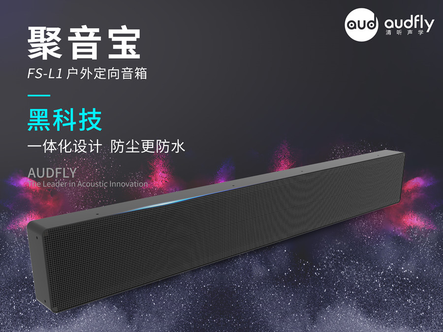 清聽聲學(xué)定向音箱L1